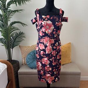 Spring/Summer Floral Off-Shoulder Dress